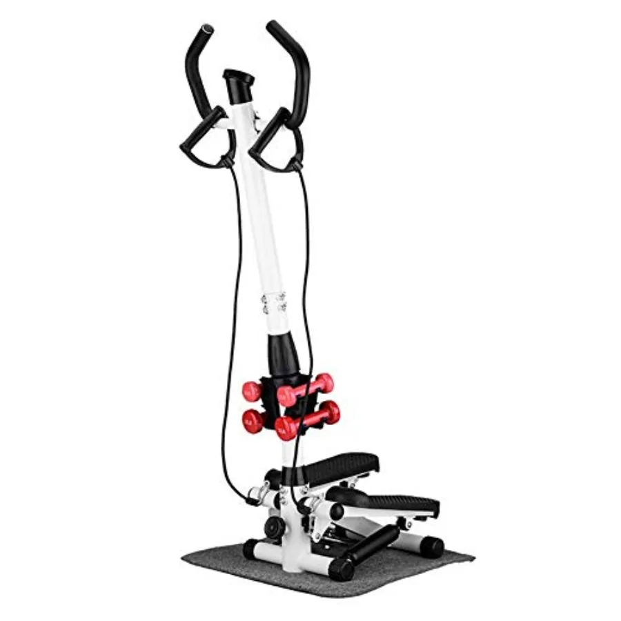 

Многофункциональный степпер для внутренней лестницы, регулируемый альпинистский тренажер, тихий фитнес-тренажер, складной педальный тренажер с рукой