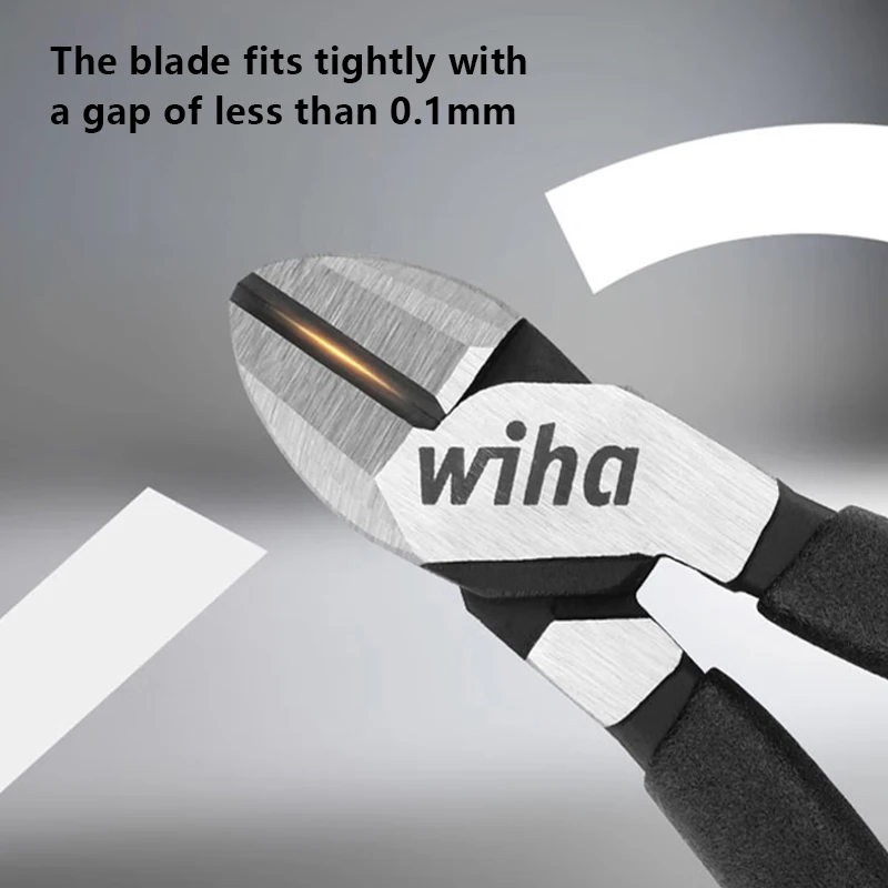 Wiha Black Forest 45322 Diagonal Pliers 157mm Dynamicloint Labor-Saving Cutter