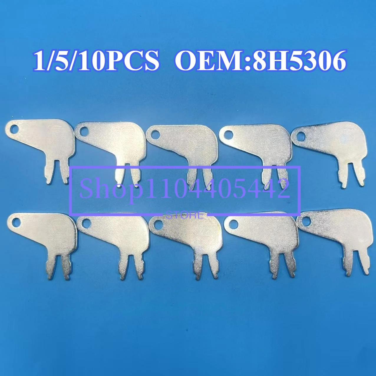 

1/5/10 шт. 8H-5306 ключи 8398 8H5306 подходят для главного ключа CA 931B 931C 933 933C 935B 935C 939