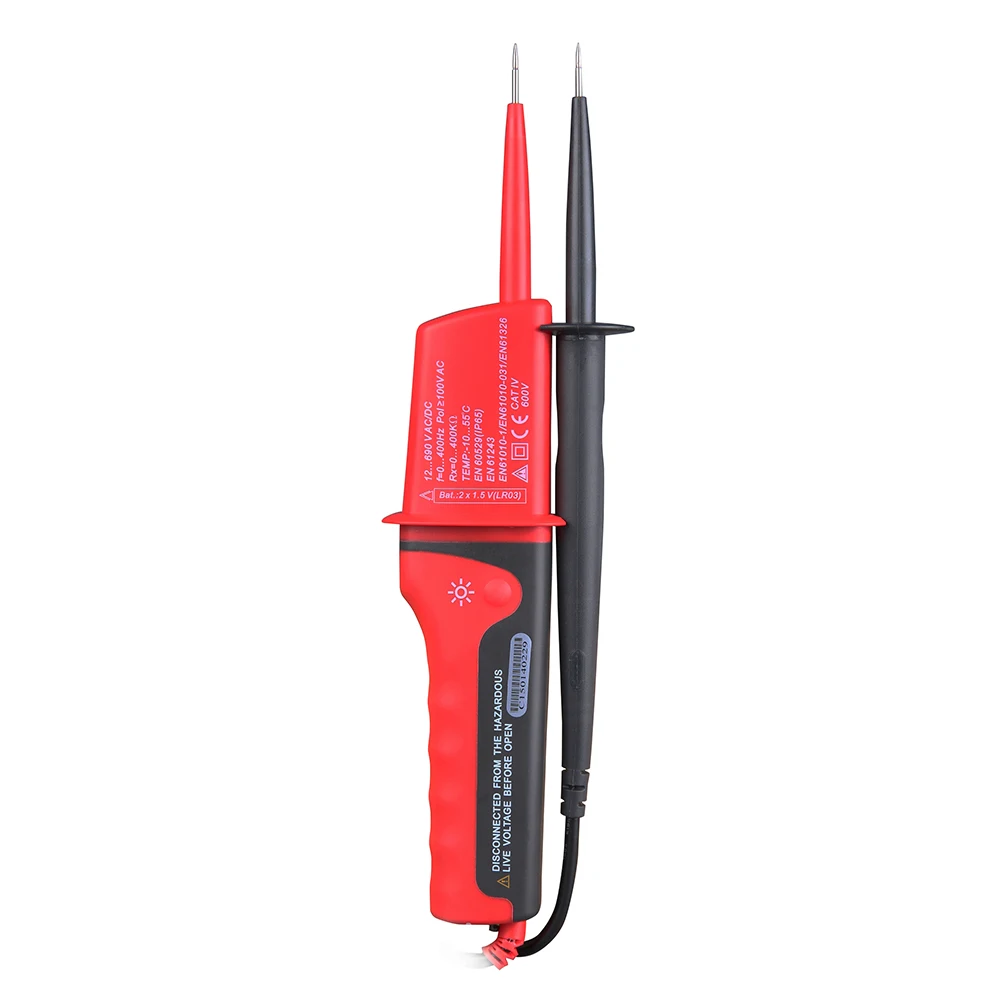 UT15C Waterproof Tester IP65 Waterproof Phase Rotation Test Waterproof Ac/dc Voltage Tester