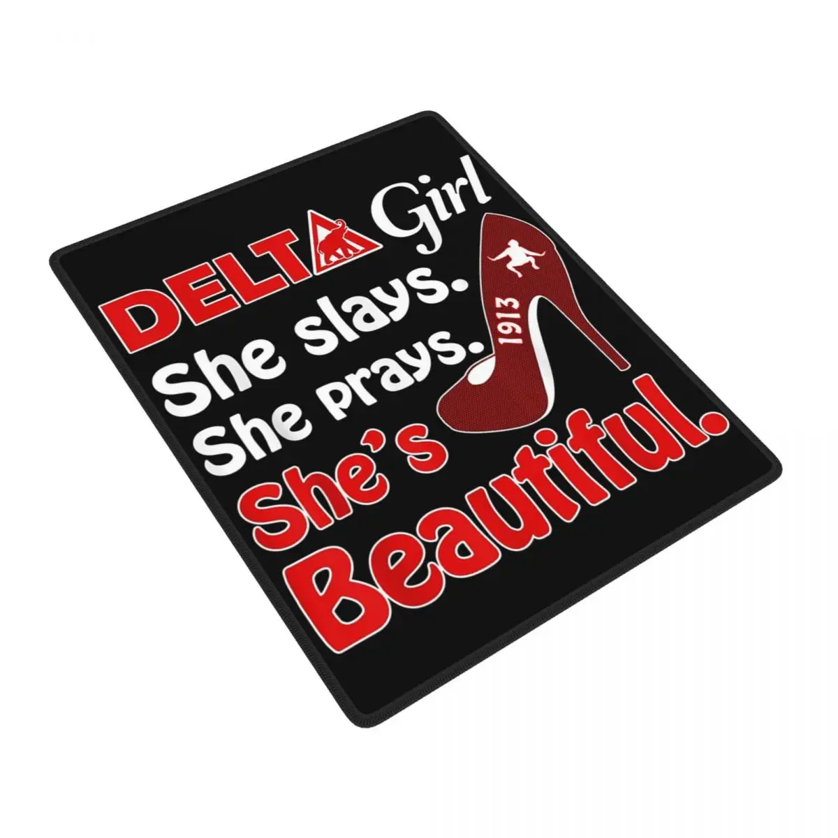Delta Sigma Theta Sorority Gifts Mouse Pad Gamer PC Laptop Mats Keyboard Computer Gaming Office Accessories Desk Mat