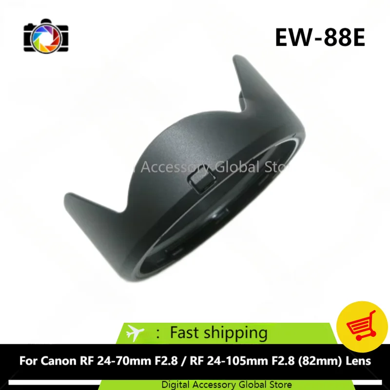 

New Original Front Hood EW-88E Parts For Canon RF 24-70mm F2.8 / RF 24-105mm F2.8 (82mm) Camera Lens