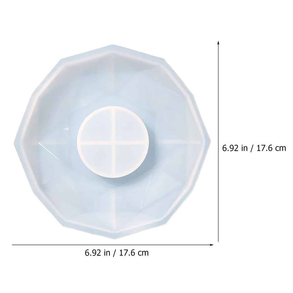 

Polygonal Clock Mold Silicone Molds for Crafts Casting Resin Epoxy Moulds Flexible