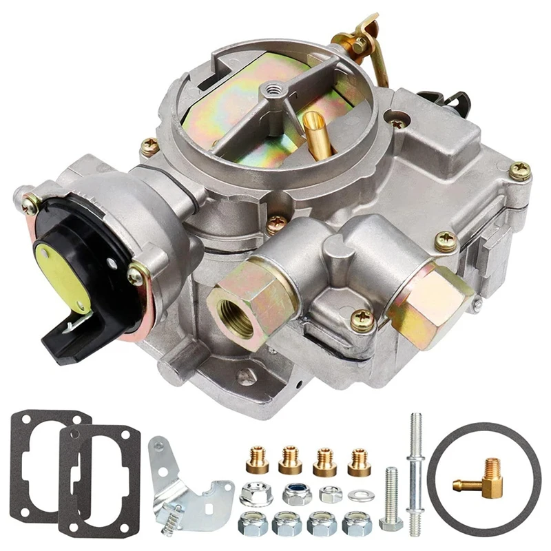 Marine Carb Carburetor For Mercruiser 2.5/3.0L 4 CYL Engines W/Long Link Jets&Gaskets 3310-864940A01 8M0045397 Replacement