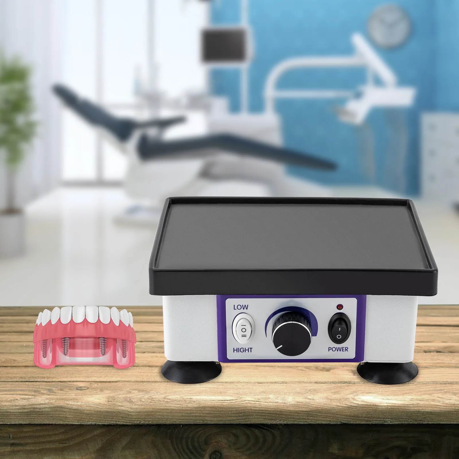 120 واط مختبر الأسنان مربع الرباعية هزاز كونترتوب تهتز شاكر معدات مذبذب كهربائي