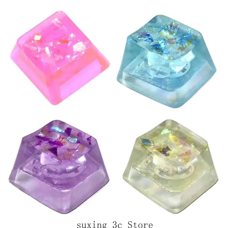 

E8BE Customized Mount Resin Keycaps For Cherry Switch Mechanical Keyboard SA