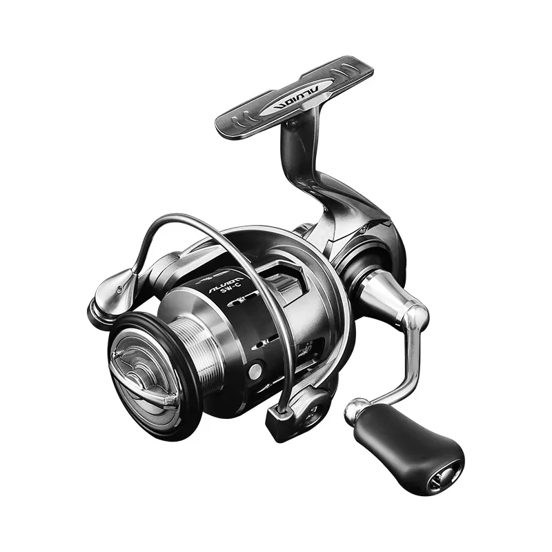 マヴルロス-sw-c-バススピニングリール-ギア比52-1-ドラグ力10kg-1000-4000-大型ライン容量-海水対応-コイ釣りリール