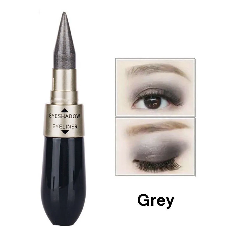 2 In 1 Liquid Eyeliner Eyeshadow Pen Single Colored Pearl Glitter Long Lasting Waterproof Eyeliner Pencil Makeup Cosmetics TSLM1