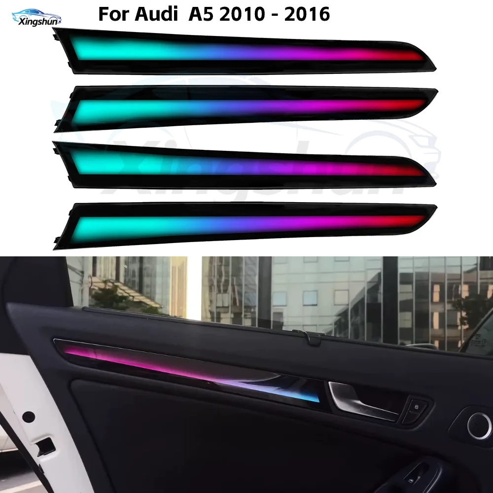 

Dynamic 64 Colors Ambient Light for Audi A5 B8 Sportback 2010-2016 Car Interior LED Lighting Trim Upgrade Accessories