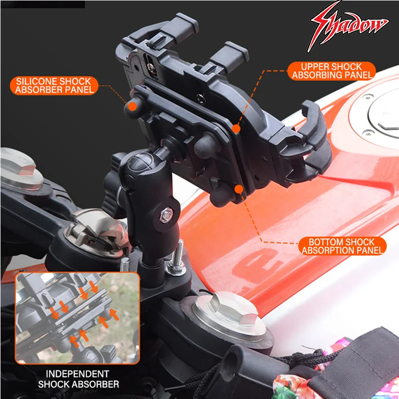 For Honda Shadow VT 400 600 750 1100 Accessories High-Grade Mobile Phone Holder GPS Stand Bracket Motorcycle Accessories