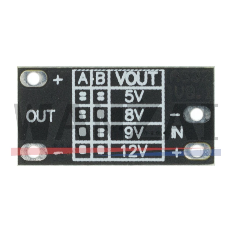Mini Module Boost multifonction, carte élévateur 5V/8V/9V/12V 1,5a, indicateur LED, Module de tension électronique, bricolage, 10 pièces