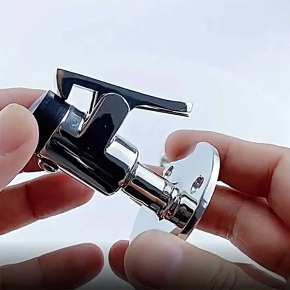 Stainless Steel 316 Boat Door Stop Floor Knob Spring Mechanism Door Holder Durable Construction Corrosion Resistant Marine Catch