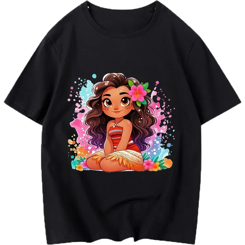 Moana Princess Heat Adhesive Iron On Transfer Sticker Ocean Adventure Thermal Transfer Fusible Sticker For Clothes Diy