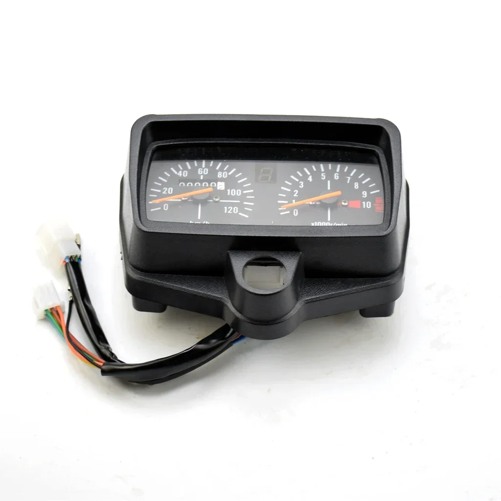 Mechanical Speedometer KM/H Mechanical TACHOMETER Digital Display 0-4 0-5 For Honda CG125 ZJ125 XF125 Motorcycle Spare parts