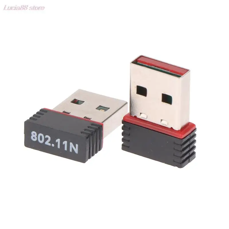 1PC Mini USB Wifi Adapter 802.11n Antenna 150Mbps USB Wireless Receiver Dongle Network Card External Wi-Fi For Desktop Laptop