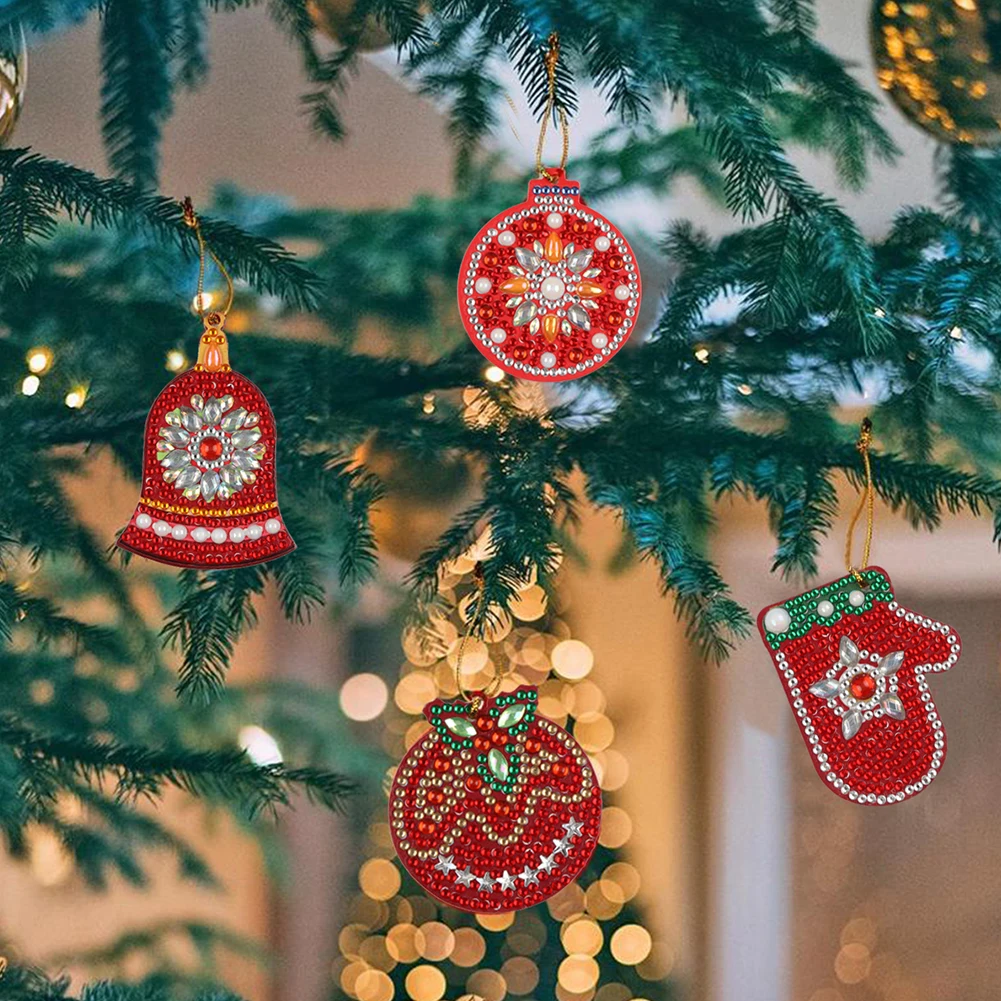 

Рождественский кулон DIY Алмазная мозаика Веселого Рождества Украшения для доски DIY Подарки Крытый стол Украшение камина