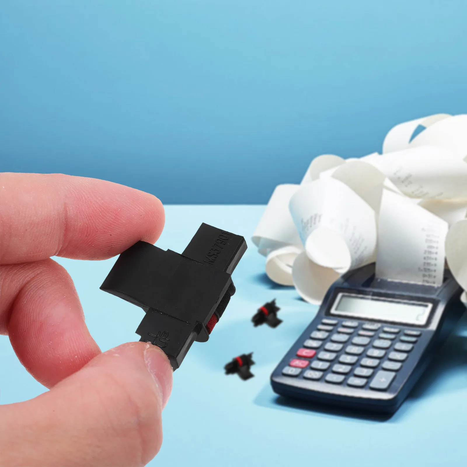 

5Pcs Ink Roller for Calculator Compatible with Citizen Cx-123 Cx-120 Long-Lasting Crisp Clear Printing High