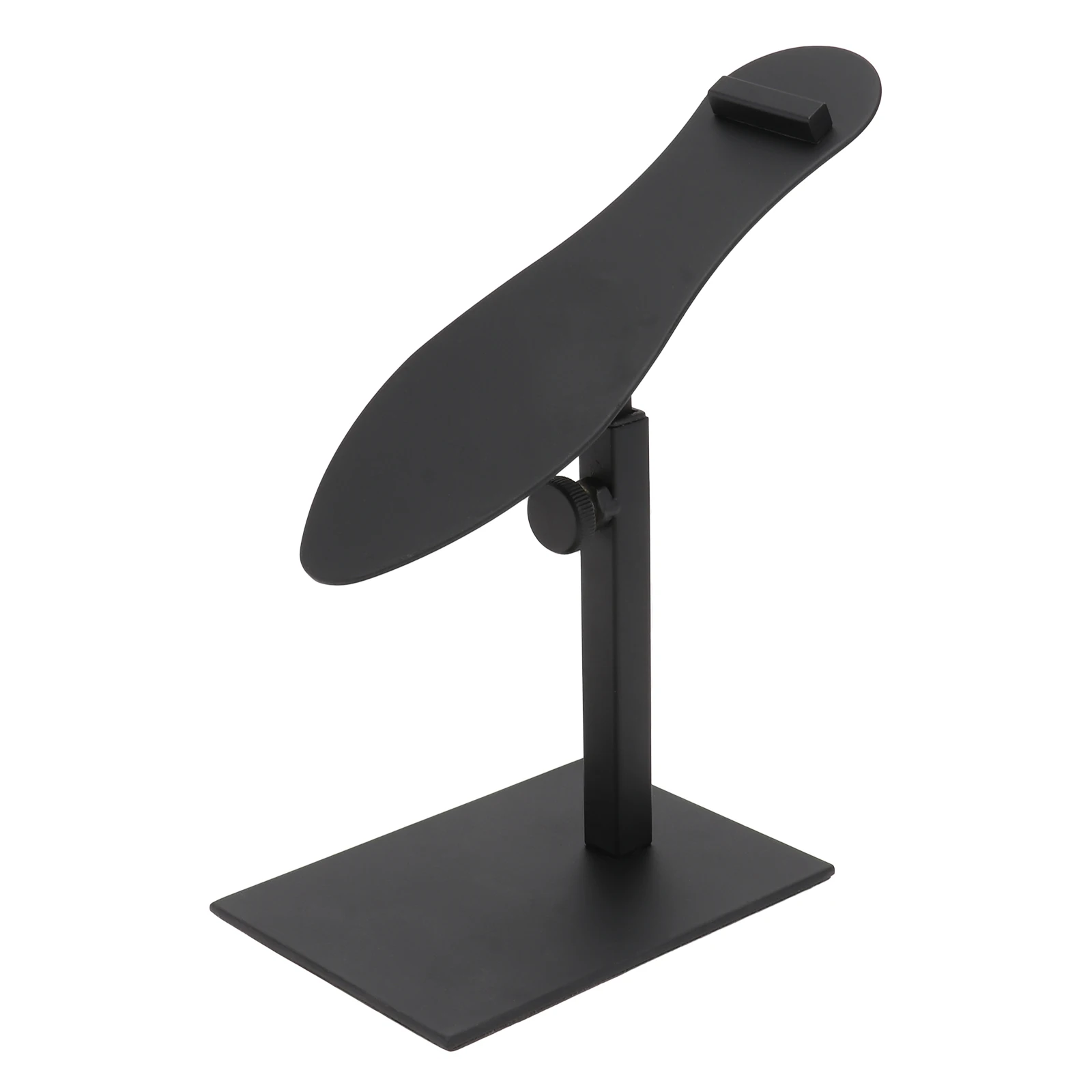 

1pc Shoe Display Rack For High Heel Shoes Wear-Resistant Material Space-Saving Compact Size Storage Shelf Black