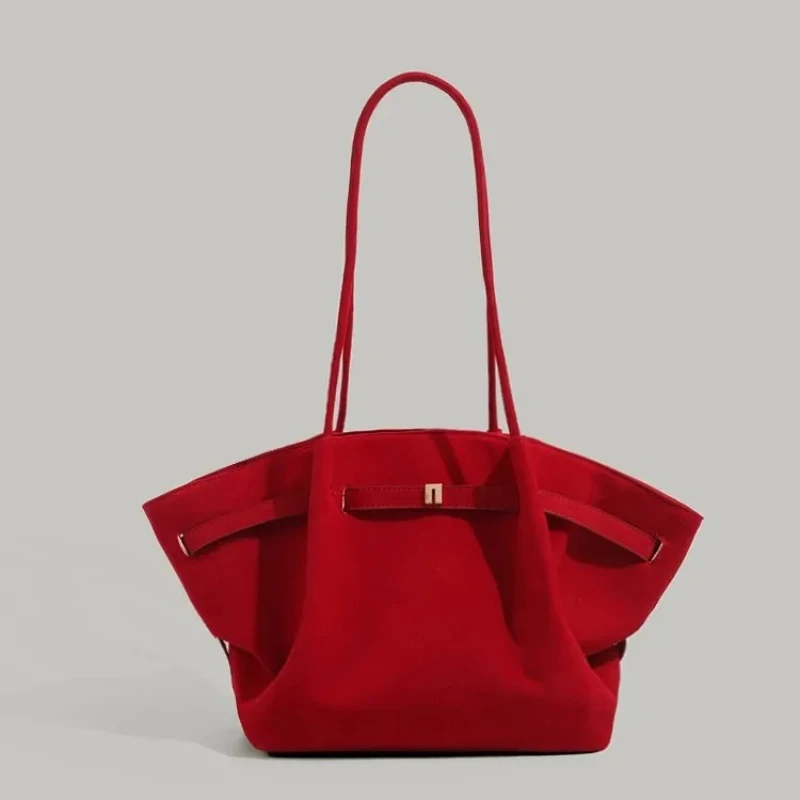 

Осень-зима, новая женская сумка большой вместимости, матовая сумка для пельменей из замши, высококачественная сумка на одно плечо, подмышки