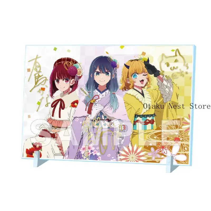 oshi-no-ko-aqua-ruby-kana-arima-akane-acrylic-drawing-board-character-standee-desktop-display-ornament-desk-collectible-gift