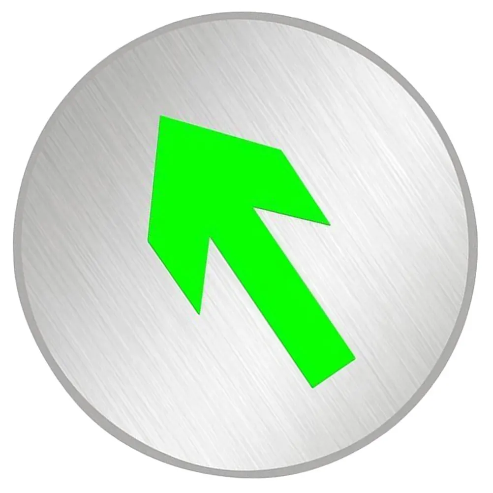 Evacuation Sign Arrow Signs Symbol Arrows Direction The Road Stainless Steel Exit Enter