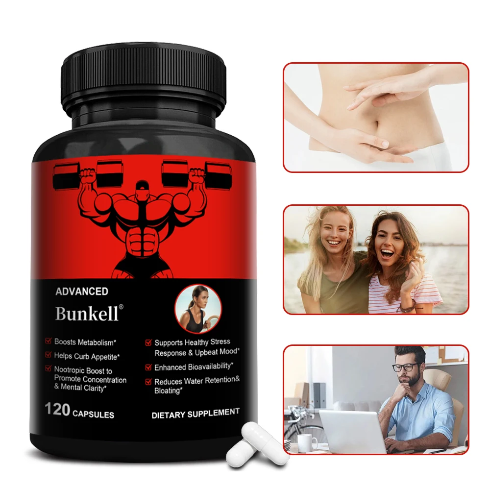 Advanced Metabolism & Appetite Support Supplement – for Mental Clarity, Stress Response, Reducing Water Retention & Bloating