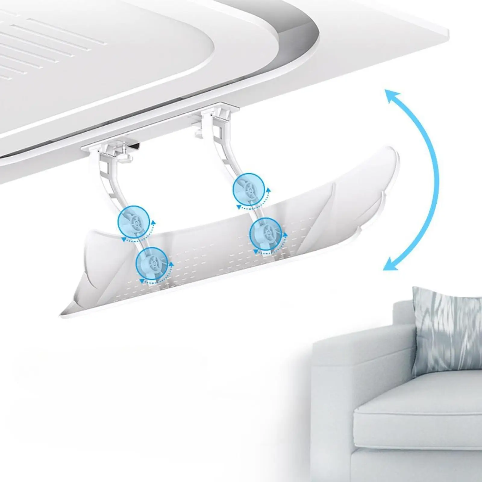 Air Conditioner Deflector Universal Anti Direct Blowing Wind Baffle for Wall Hanging Air Conditioners Windproof Windshield