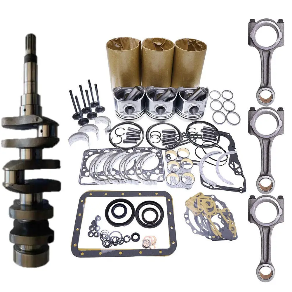 

3TN84L 3TN84E 3TN84RJ Crankshaft Con Rod Overhaul Rebuild Kit For Yanmar Engine