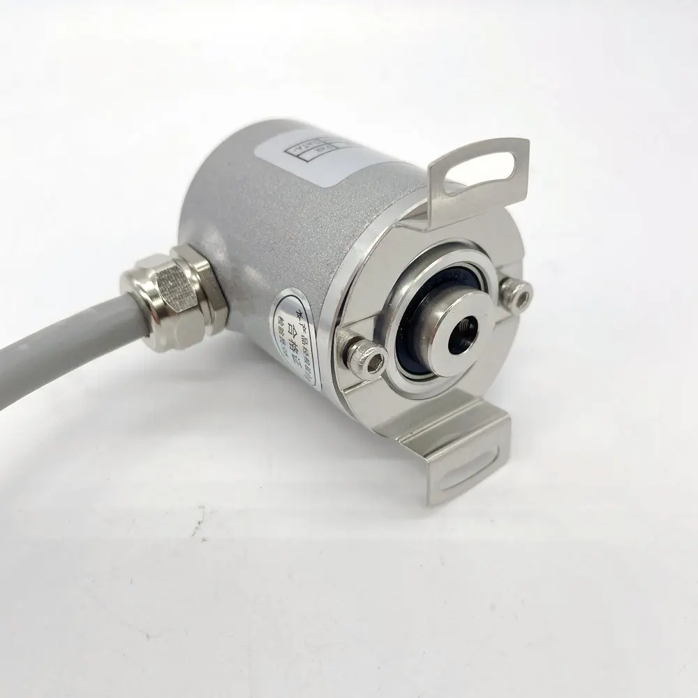 精密 EX38H1312E6SGB 6mm ブラインドホール マルチターン アブソリュートエンコーダ 13ビット SSI グレイコード