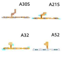 Power On/Off  Switch Button Side Key Volume Up Down Flex Cable For Samsung A10S A20S A30S A70S A03S A21S A32 A52 A72 J4 J6 J8