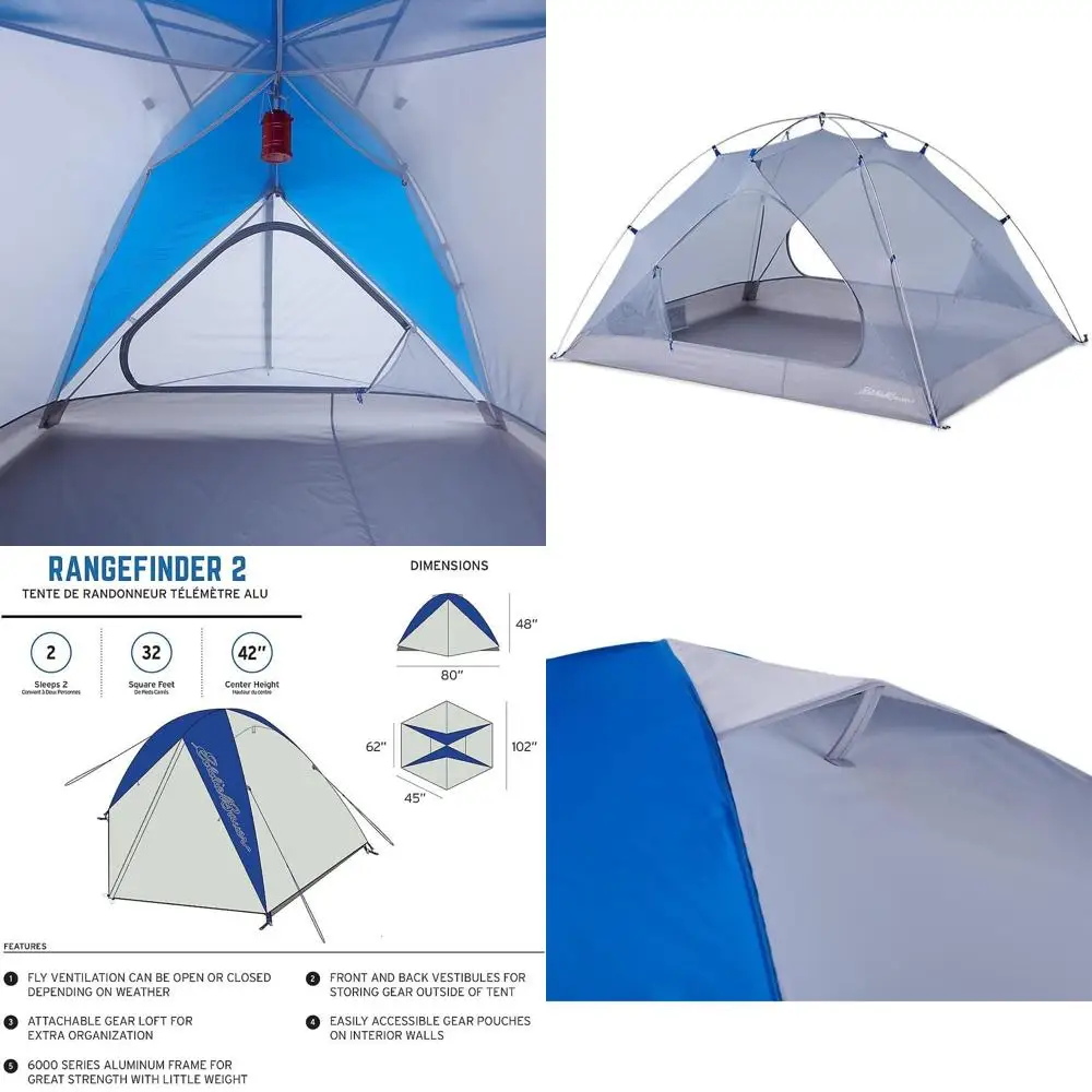 

Алюминиевая двухместная палатка Island Blue - стандартный размер