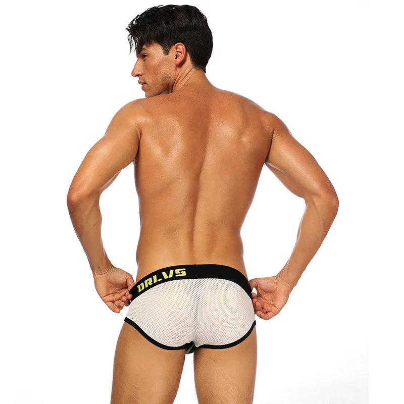 

Мужское нижнее белье Wish New Хлопковые сетчатые мужские сексуальные трусы Производитель мужского источника OR155