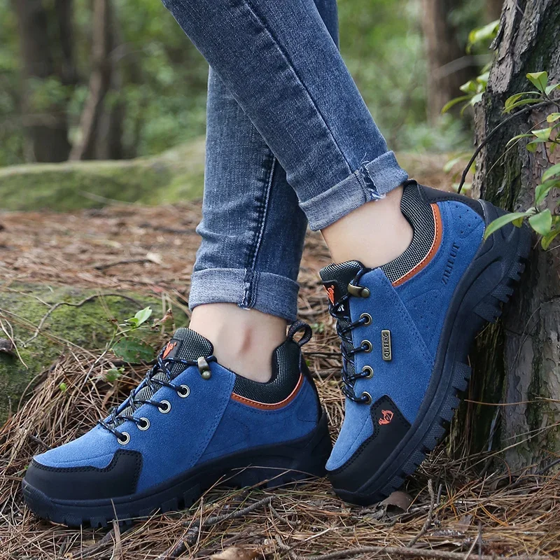 2024 buty turystyczne męskie buty do wspinaczki górskiej odkryte trampki najwyższej jakości turystyka Jogging trampki trekkingowe antypoślizgowe