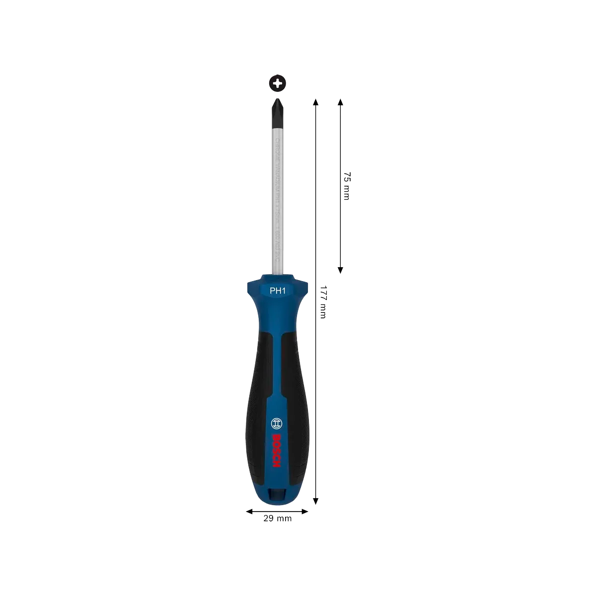 BOSCH 1600A039T3 1600A039T4 Screwdriver Phillips Hand Tools Portable Home Repair Tools