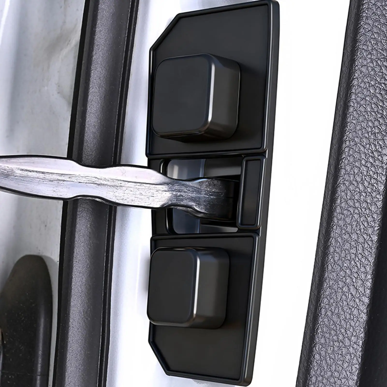 Car Door Slam Stopper 4 Pieces Car Bumper Collision Cushions Door Noise Reduction Pads For Automotive Truck Trailer SUV RV Sedan