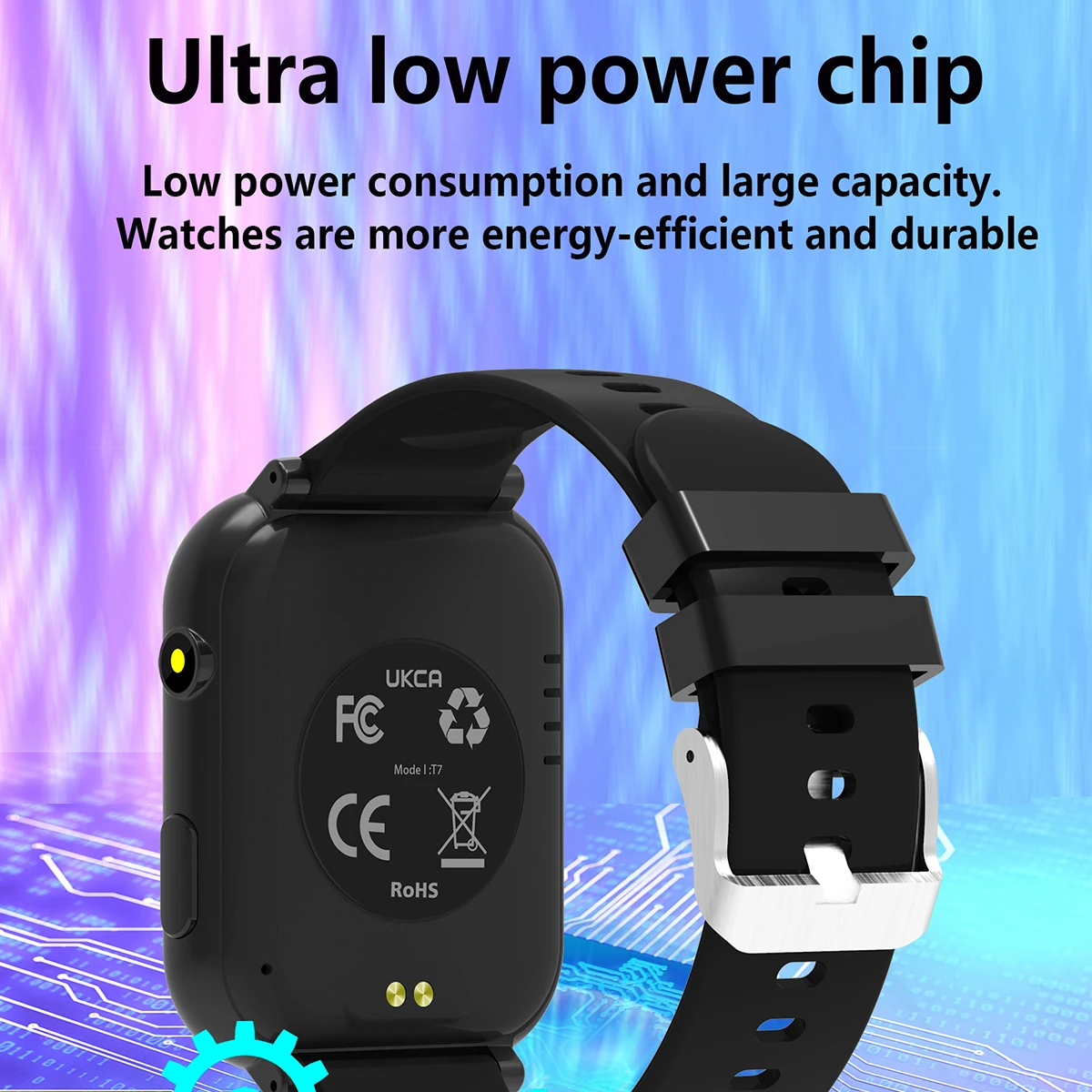 ألعاب Smartwatch الجديدة للأطفال HD كاميرا أمامية مراقبة النوم مصباح يدوي إلكترونيات شاشة تعمل باللمس إنذار آلة حاسبة هدية للأولاد والبنات