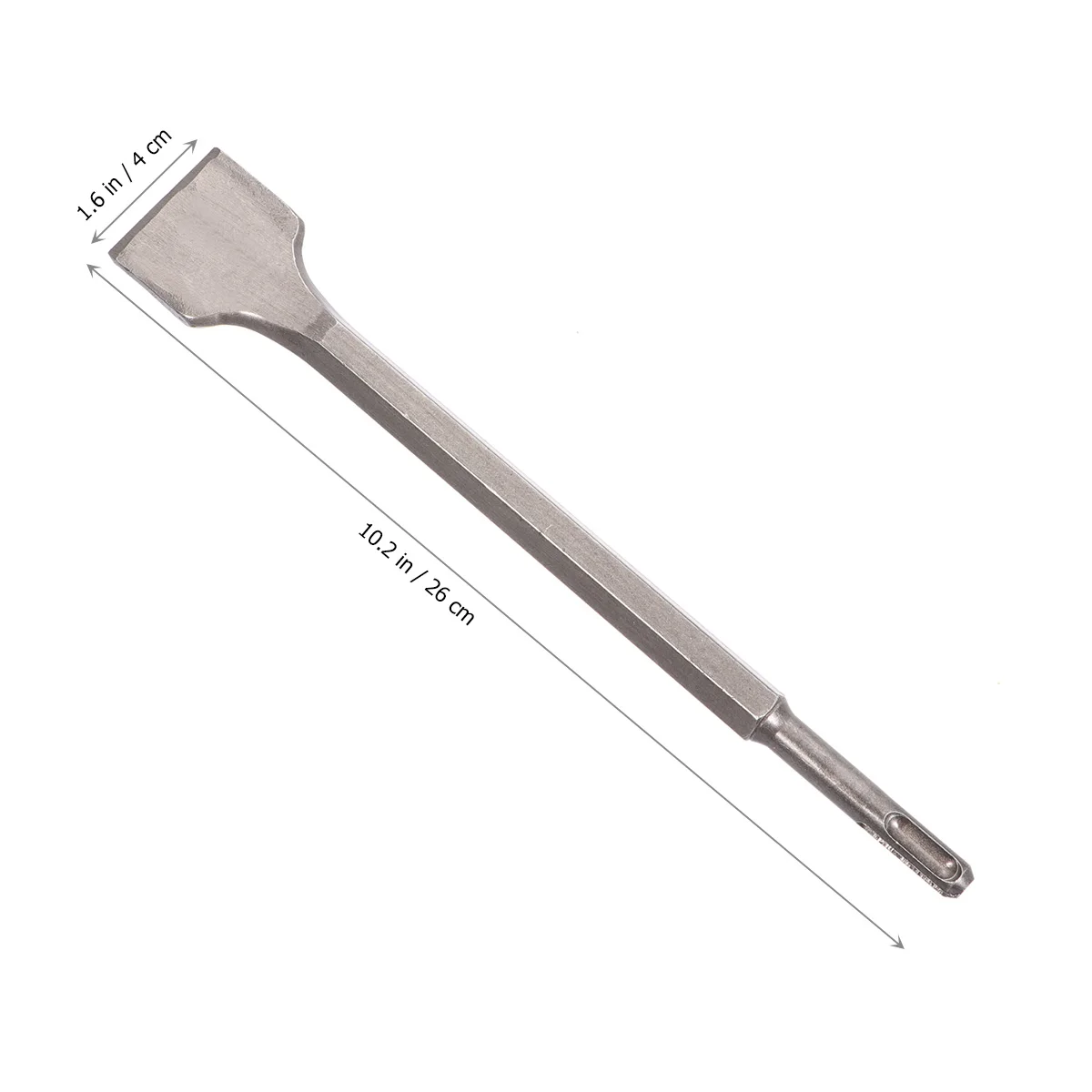 

2Pcs Electric Hammer Chisel Widen Flat Chipper for Concrete Brick Wall Stone Hexagon Handle Square Electric Drill Parts Tool