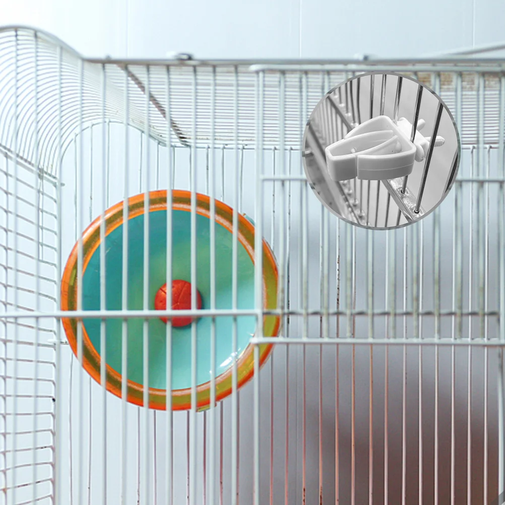 

4Pcs Parrot Food Clip Snack Clip for Birds Fruit and Vegetable Holder Clipping Cage Feeder for Cockatiel Mini Macaw Bird Supply