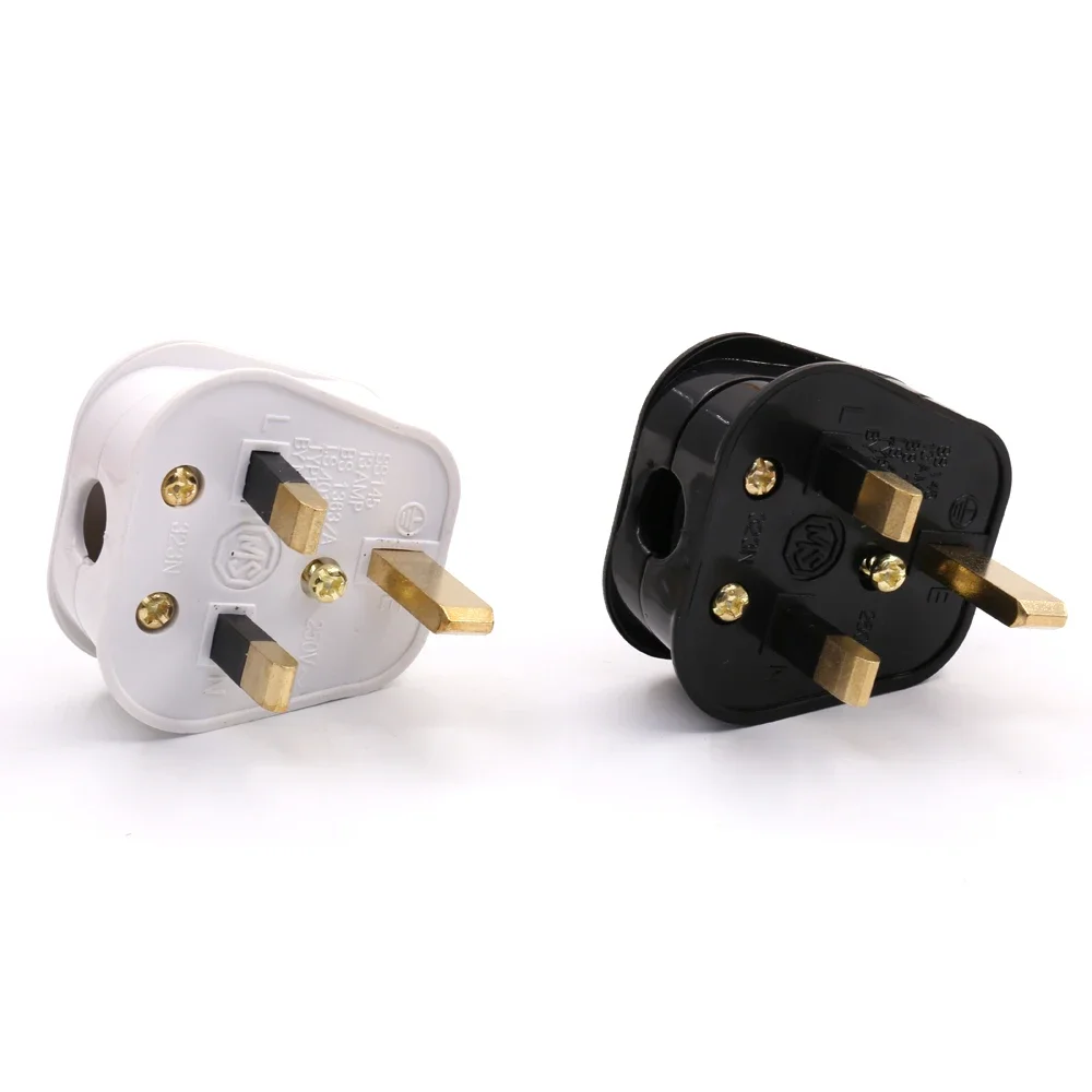 UK AC Power Cable Power Plug Connector