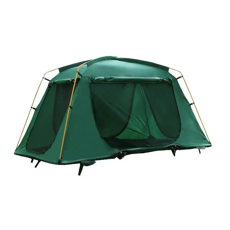 

Green Outdoor Camping Tent Thickened Rainproof Oxford Fabric for Fishing off the Ground