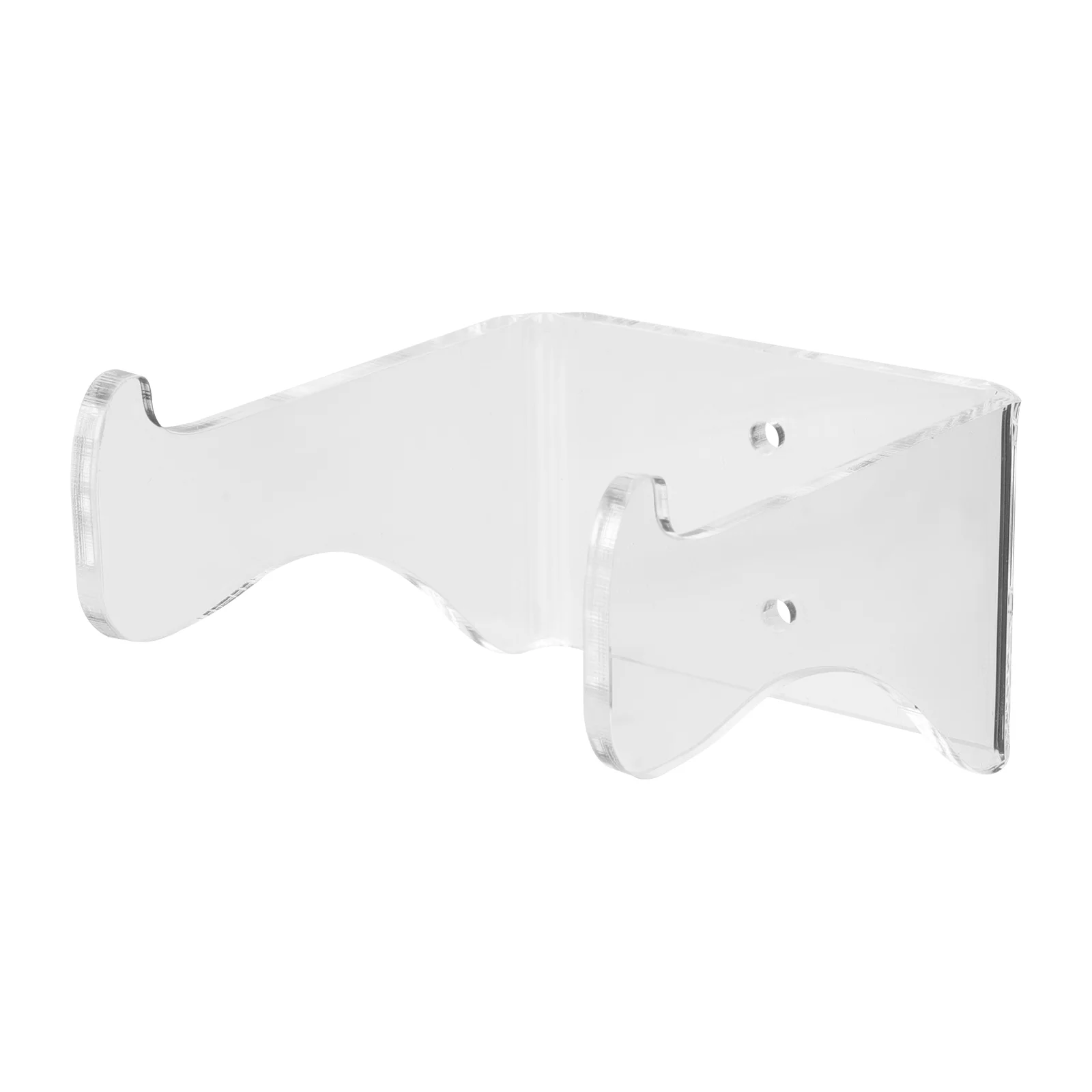 Wall Mount Ukulele Hanger Mounted Clothes Rack Acoustic Acrylic Tuner Practical Guitar