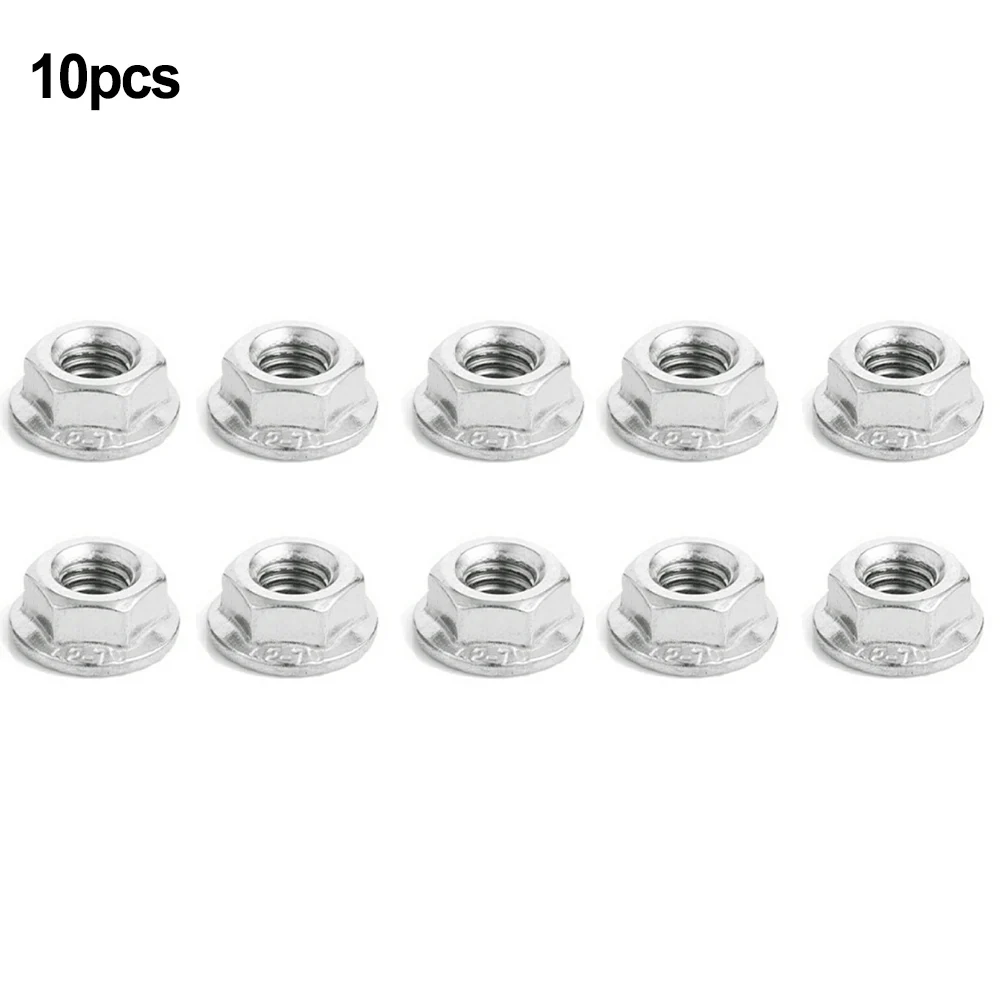 Imagem -05 - Lawn-mower Fixação Nuts Junta Protetora Rosca m5 para Cortador de Relva Elétrico sem Fio Acessórios para Ferramentas de Jardim 10 Pcs