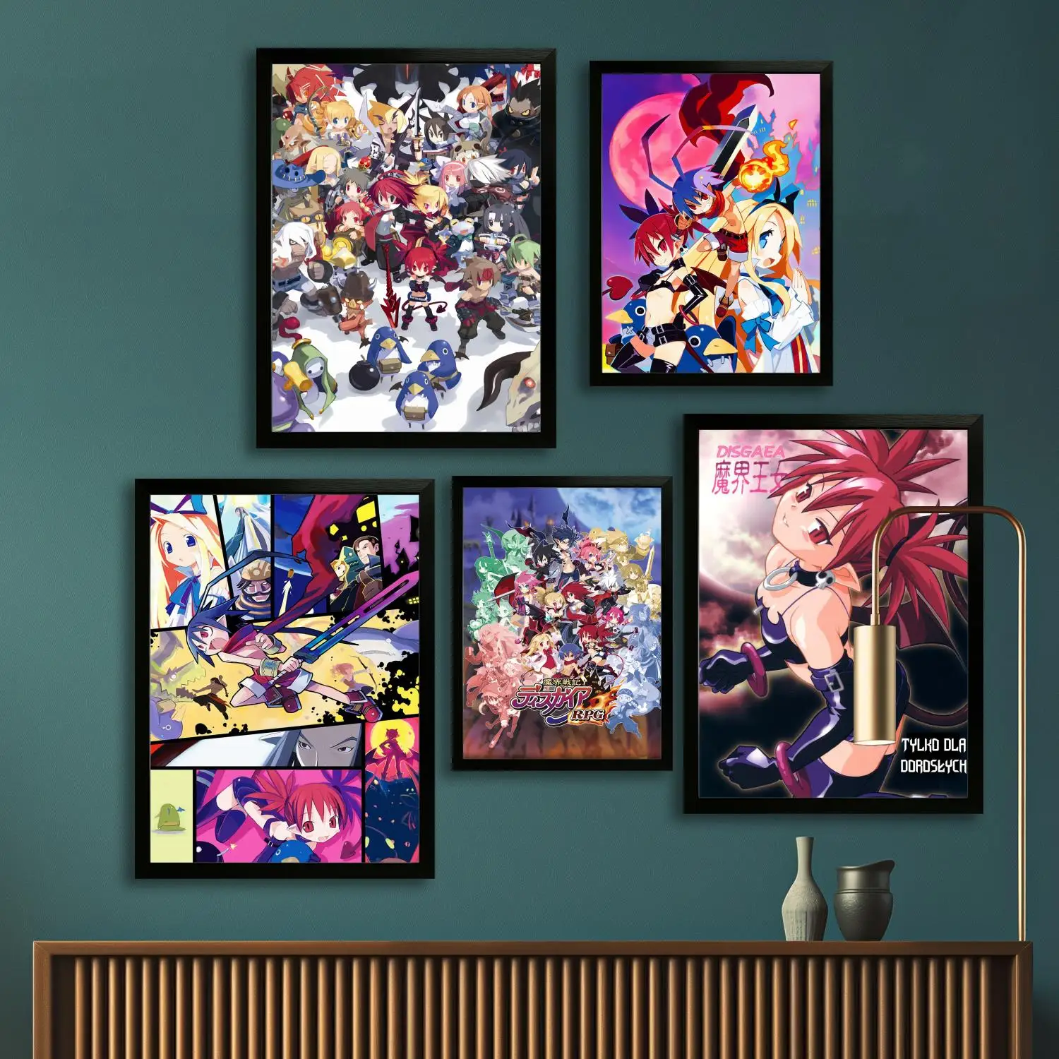 Disgaea 1 Complete Game Canvas Art Poster and Wall Art, Picture Print, Modern Family Bedroom Decor,Decorative painting