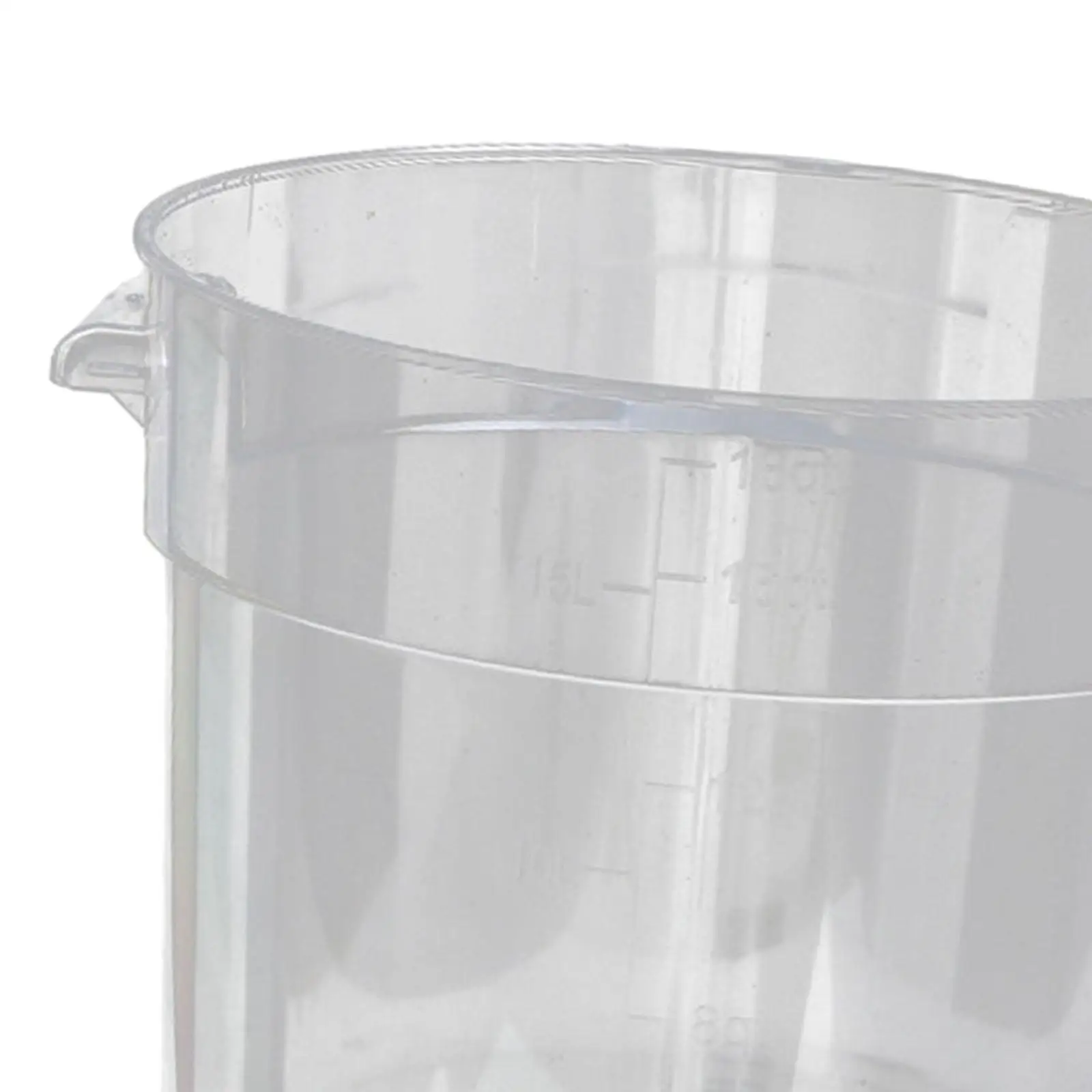 Clear Car Wash Bucket Sturdy for Car Beauty Laundry Painting Assistance