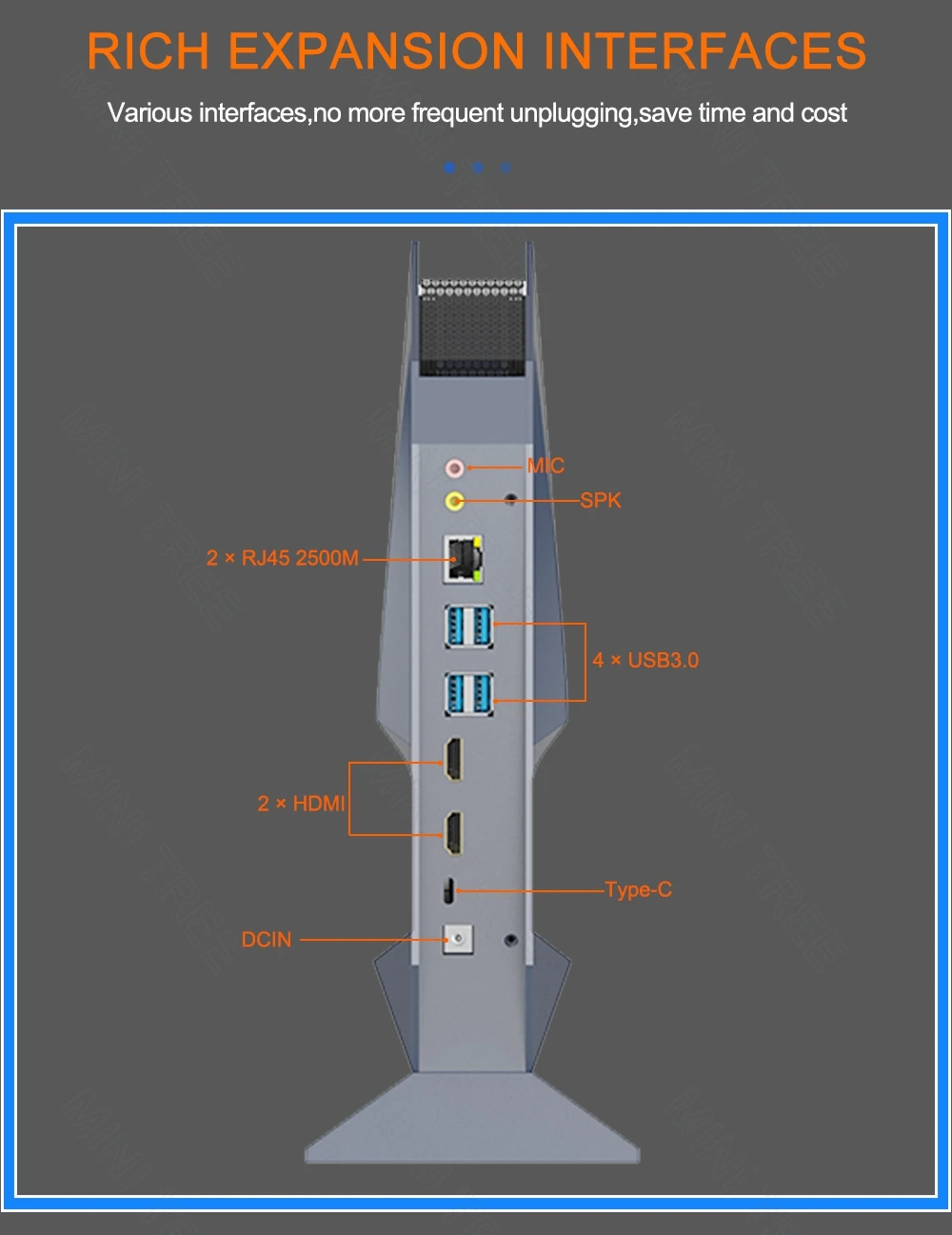 Mini PC Gamer 13th Gen InteI i9 13900H 12900H i7 12700H RTX 3050 8G PCIE4.0 2xDDR4 Win11 computadora de escritorio 3x4K WiFi6 PC para juegos