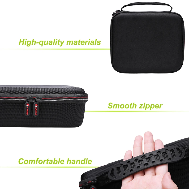 EVA Hard Case for Braun Hair Clippers MGK3980/MGK3060/BT5240/MGK3220/MGK7221 Razor Set Storage BagTravel Carrying Storage Bag