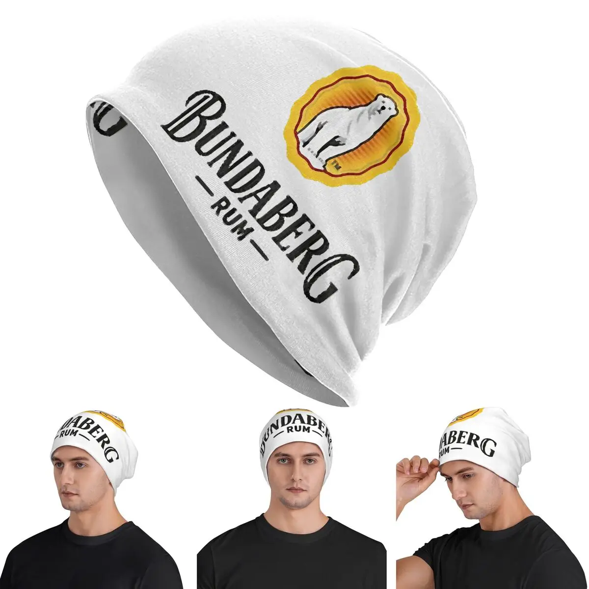 

Bundaberg Rum Skullies шапки шапки теплая осенне-зимняя уличная шапка вязаная шапка для взрослых унисекс