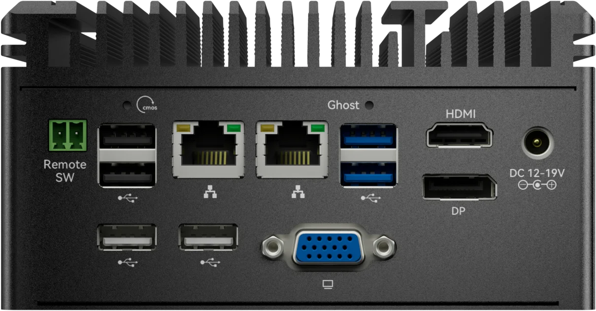 팬리스 산업용 미니 PC 12세대 N150 N100 DDR4 HD DP VGA 4xCOM Win11 듀얼 LAN Rt8111H GIPO 데스크탑 오피스 컴퓨터