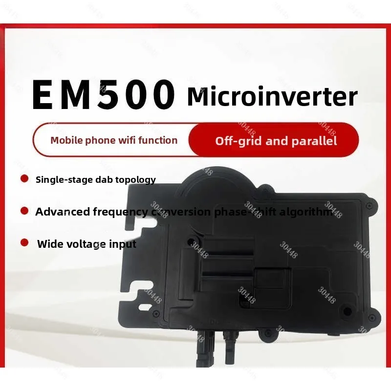 400W Solar Micro Inverter Grid Tie MPPT Pure Sine Wave Smart WIFI Monitoring IP65 Waterproof For Home Balcony PV System