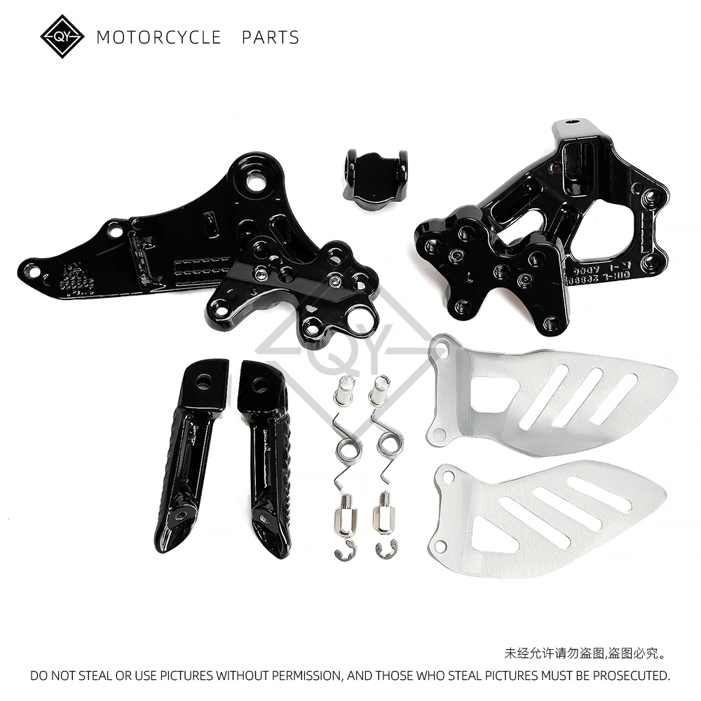 LQYL Motorcycle Front Footrest Foot Pegs Set For Suzuki GSXR600 GSXR750 2006-2010 GSXR 600 750 Small R K6 K8 2006 2007 2008-2010